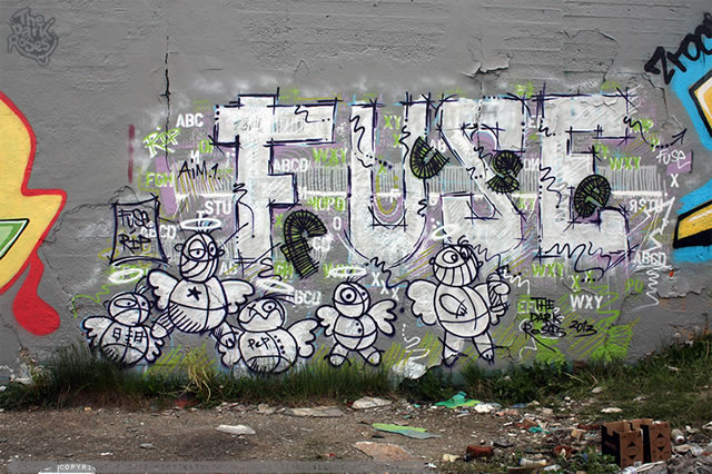 In Memory of Fuse... by Aim 1 - The Dark Roses - Sydhavn, Copenhagen, Denmark Saturday 25. May 2013